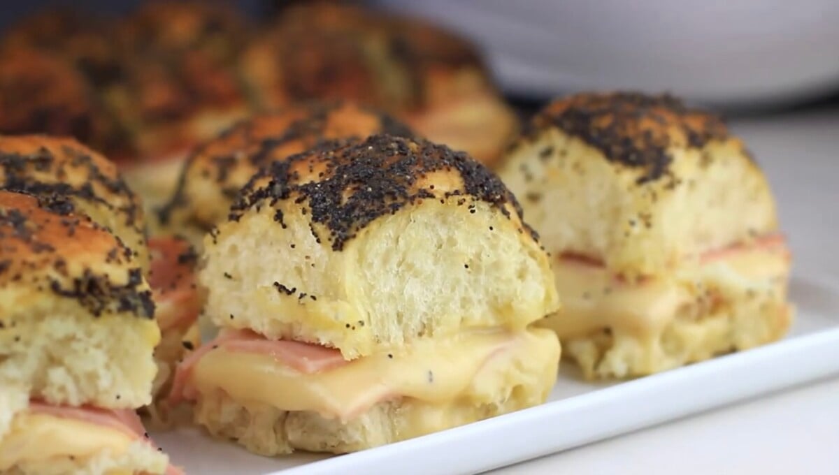  IMG_6185 Ham Sliders on Hawaiian Rolls  