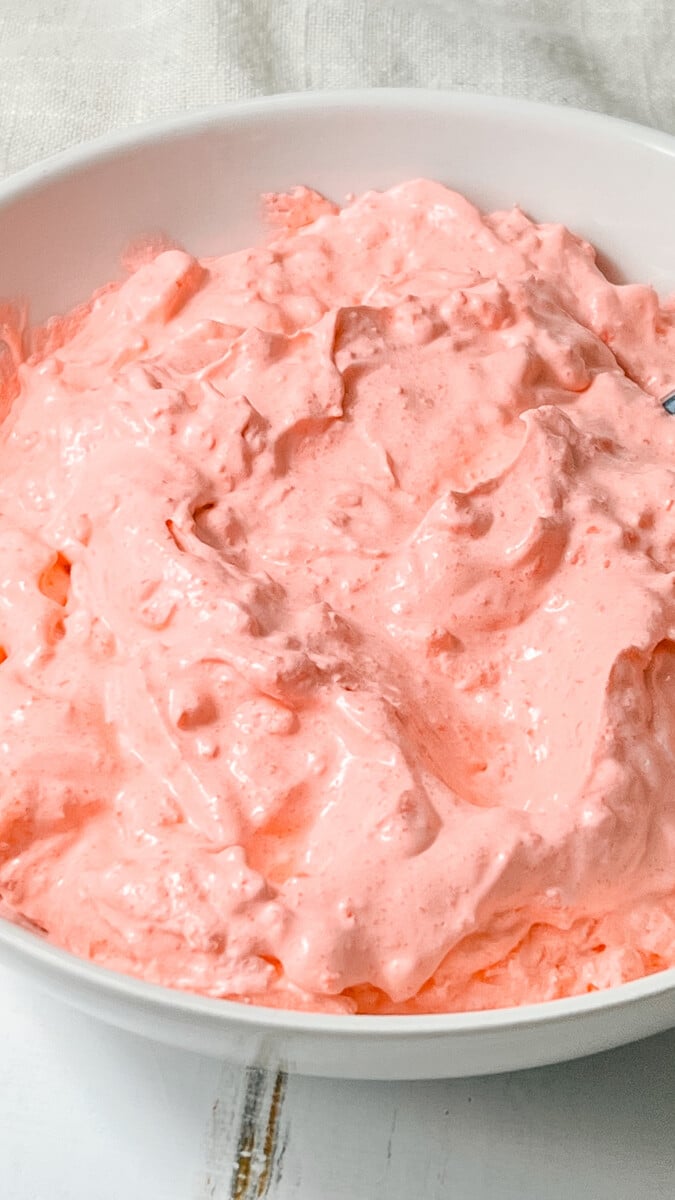 Raspberry Fluff Salad