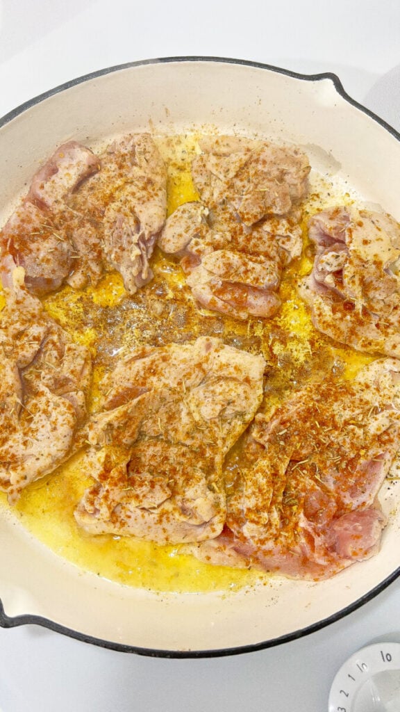 IMG_4940_jpg-576x1024 One-Skillet Chicken Thighs with Butter Rice