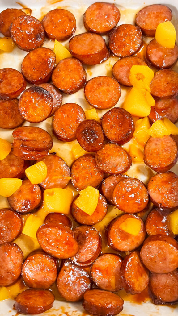  IMG_0275_jpg-576x1024 Spicy Peach Glazed Kielbasa  
