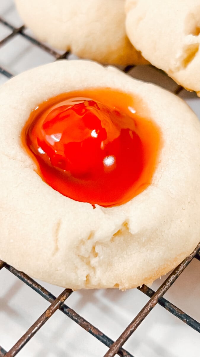  IMG_5077_jpg Cherry Thumbprint Cookies  