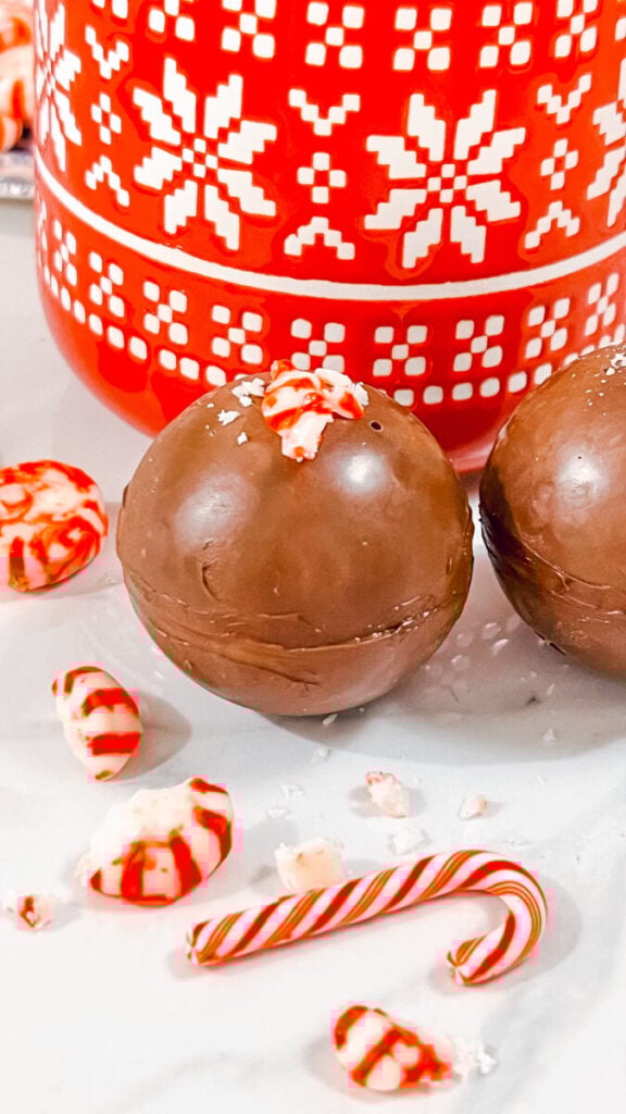  IMG_8389_jpg-576x1024 Milk Chocolate Peppermint Hot Cocoa Bombs  