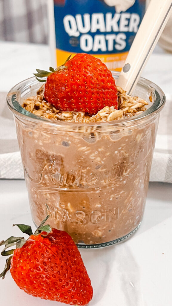  IMG_0094_jpg-576x1024 Chocolate Strawberry Overnight Oats  