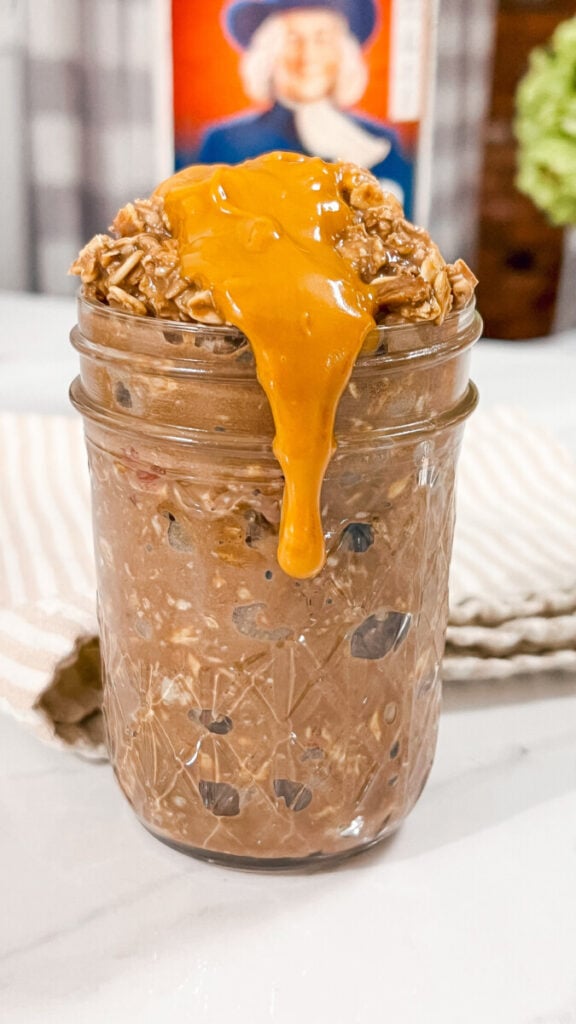  IMG_0187_jpg-576x1024 Chocolate Peanut Butter Overnight Oats  