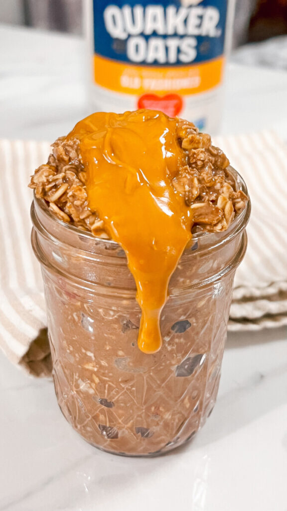 IMG_0189_jpg-576x1024 Chocolate Peanut Butter Overnight Oats  