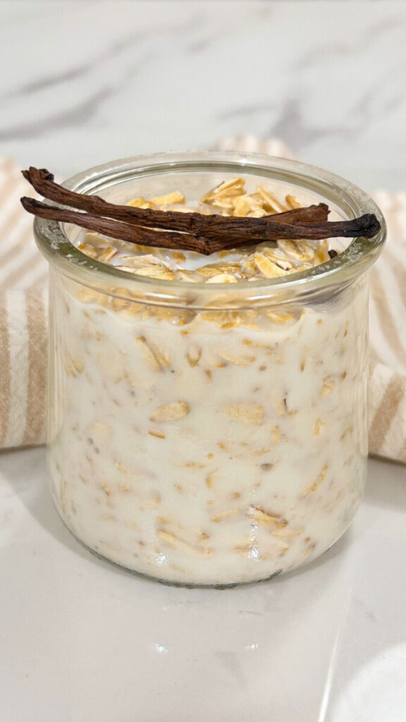  IMG_0355_jpg-576x1024 Creamy Vanilla Bean Overnight Oats  
