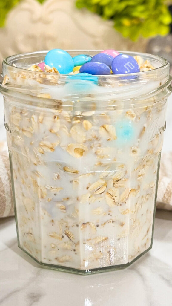  IMG_0376_jpg-576x1024 Easter M&M Overnight Oats  