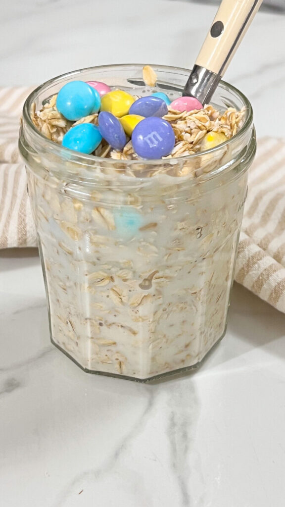  IMG_0383_jpg-576x1024 Easter M&M Overnight Oats  