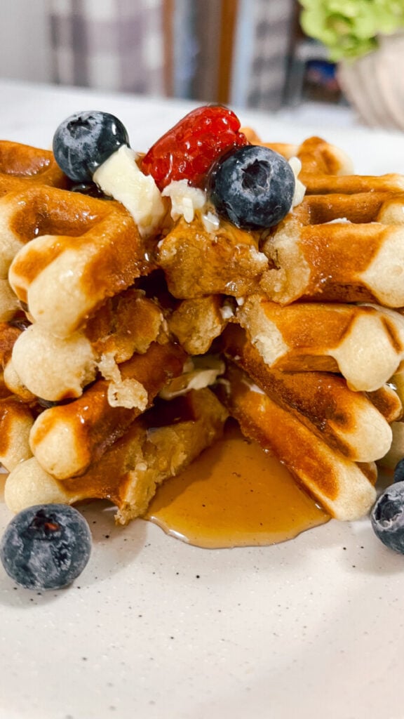  IMG_3081-576x1024 Sourdough Discard Waffles  