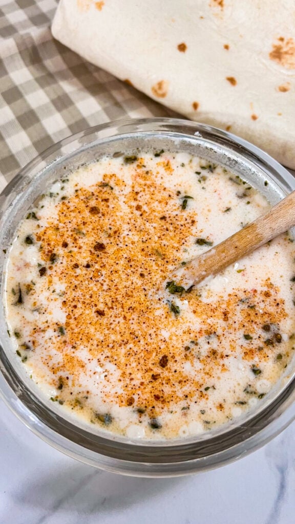  IMG_3759-576x1024 Homemade Mexican White Sauce  