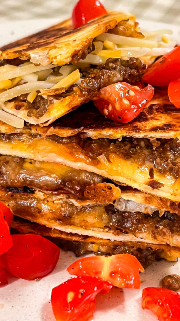 IMG_3884-576x1024 Loaded Beef Taco Quesadillas  