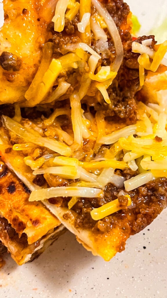  IMG_3894-576x1024 Loaded Beef Taco Quesadillas  