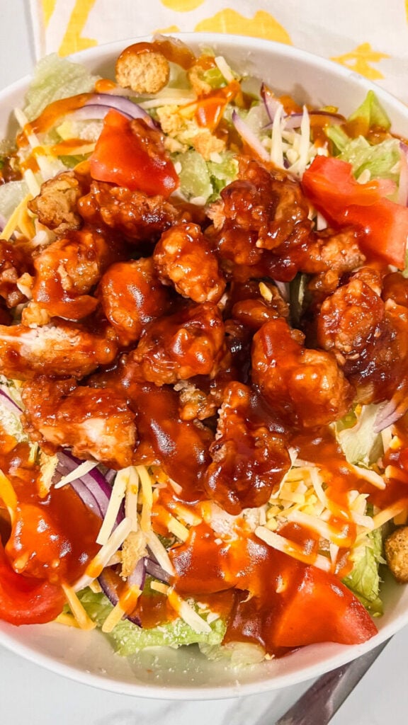  IMG_4179-576x1024 Crispy BBQ Chicken Salad  