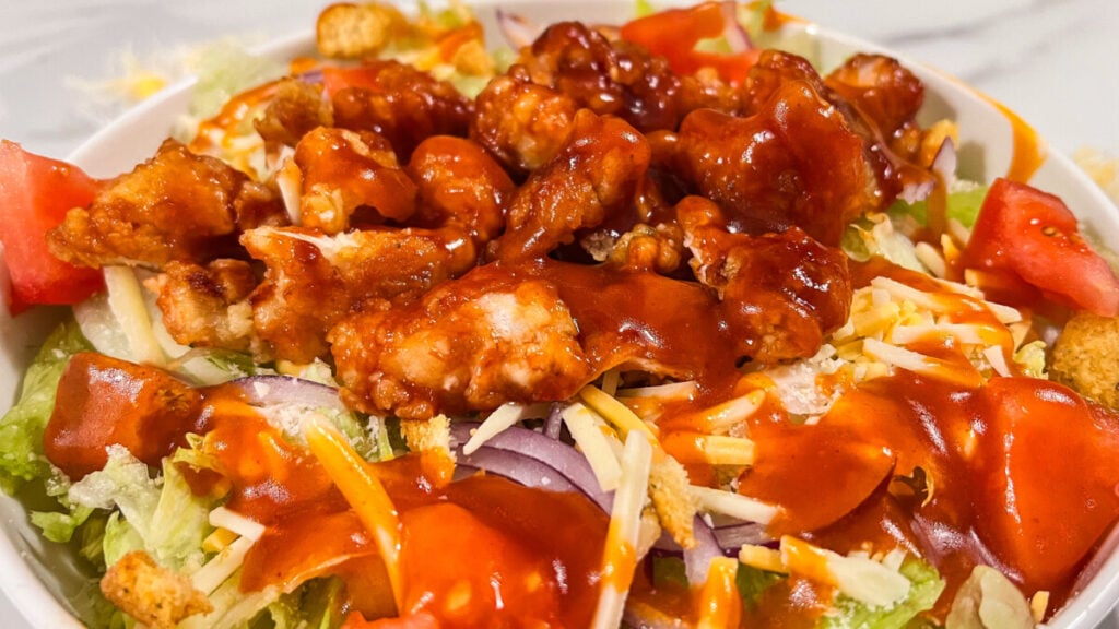  IMG_4183-1024x576 Crispy BBQ Chicken Salad  