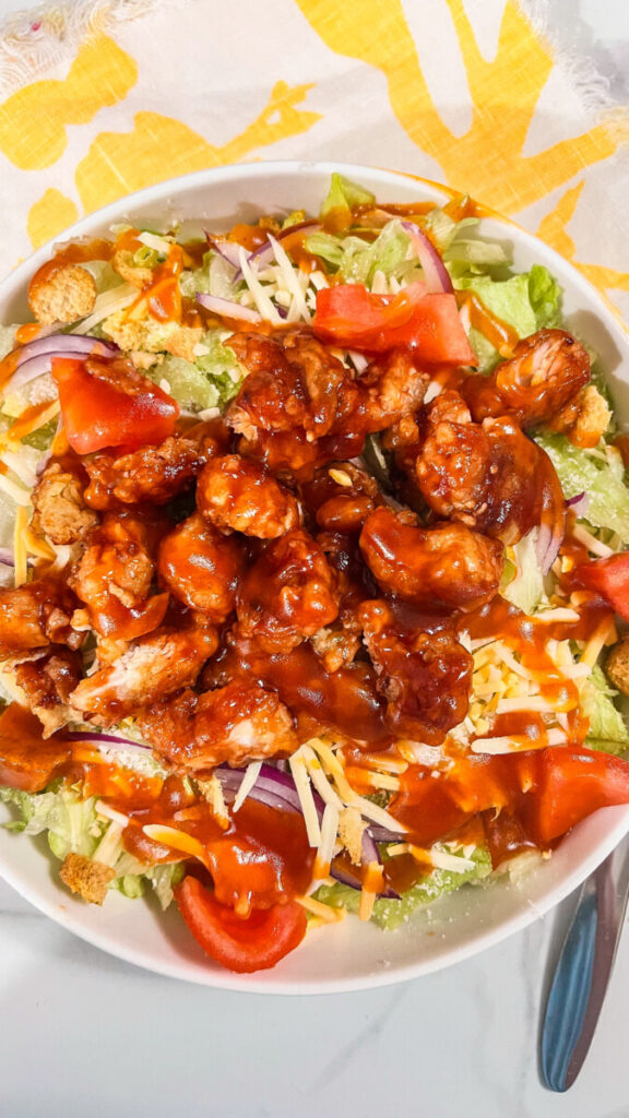  IMG_4185-576x1024 Crispy BBQ Chicken Salad  
