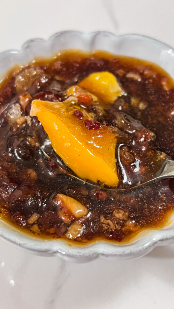  IMG_4649-576x1024 Peach Bacon Jam  