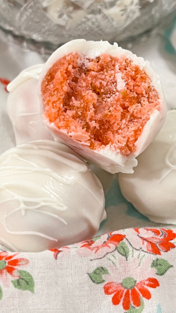  IMG_4781-576x1024 Strawberry Cheesecake Truffles  
