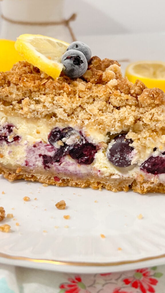  IMG_5504-576x1024 Lemon Blueberry Crumb Cheesecake  