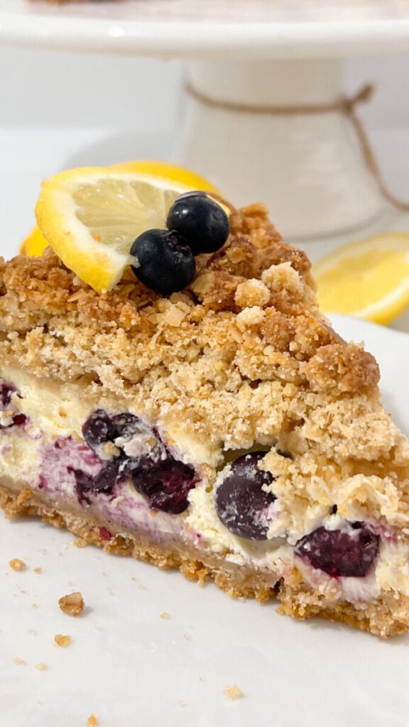  IMG_5506-576x1024 Lemon Blueberry Crumb Cheesecake  