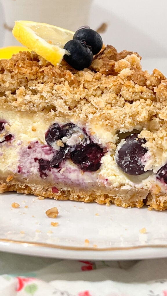  IMG_5519-576x1024 Lemon Blueberry Crumb Cheesecake  