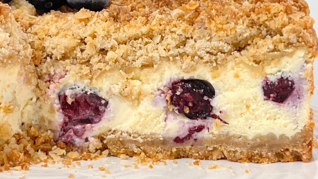  IMG_5526-1024x576 Lemon Blueberry Crumb Cheesecake  