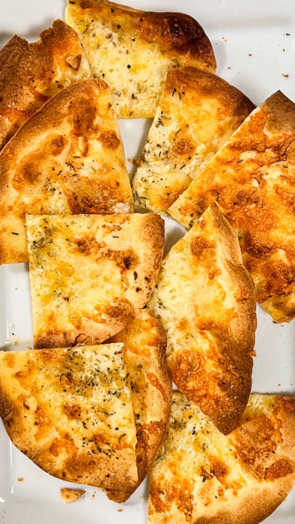  IMG_5798-576x1024 Air Fryer Tortilla Garlic Bread  