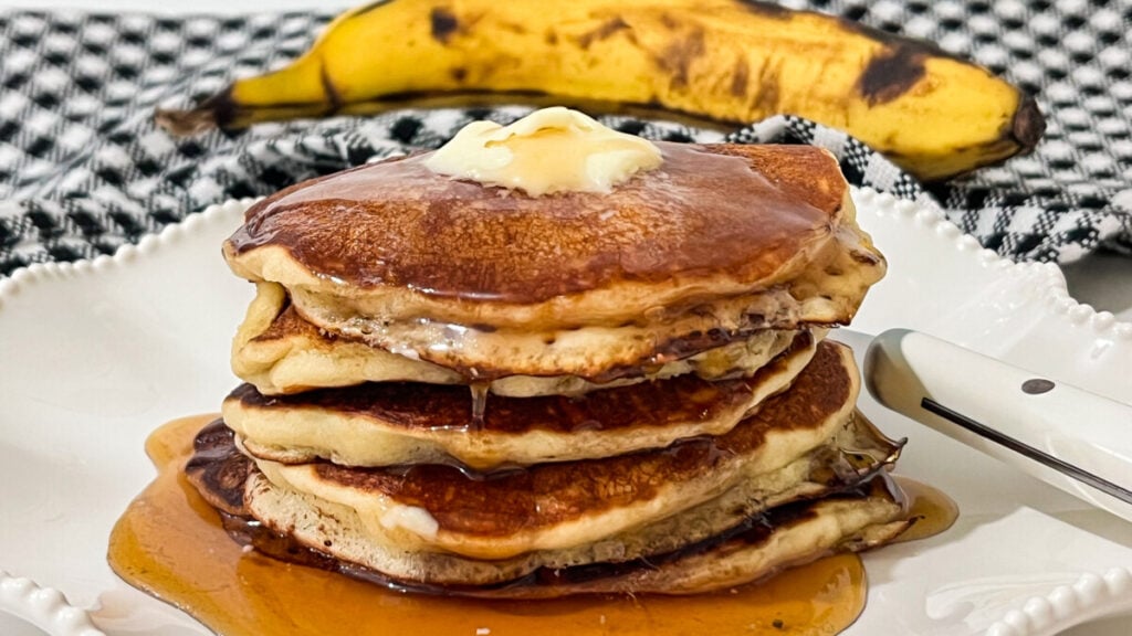  IMG_6625-1024x576 Sourdough Discard Banana Pancakes  