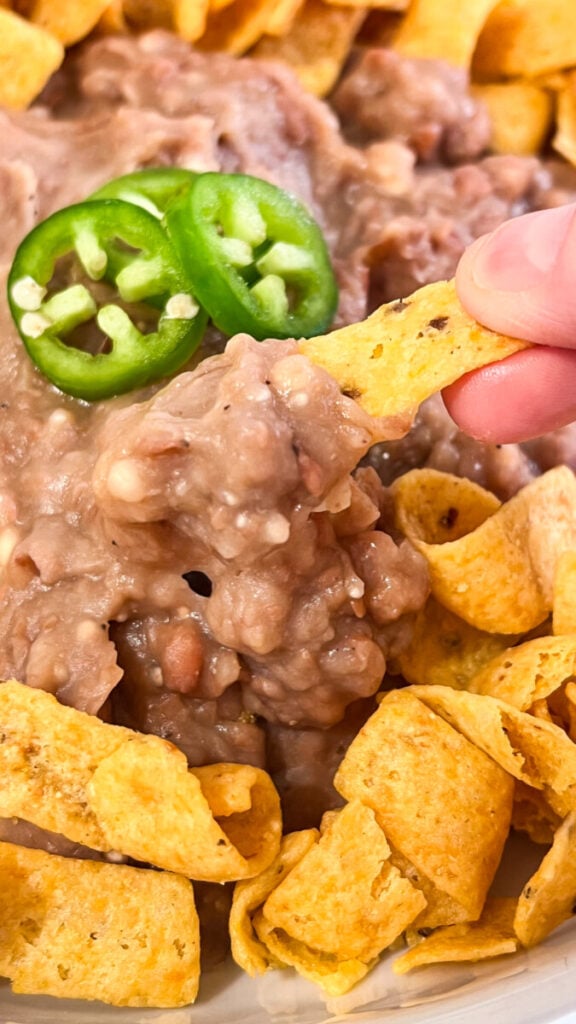  IMG_6789-576x1024 Copycat Frito-Lay Bean Dip  