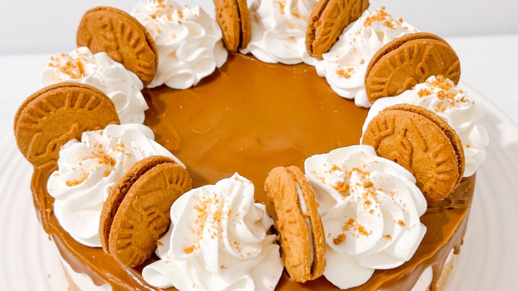  IMG_7172-1024x576 No Bake Biscoff Cheesecake  