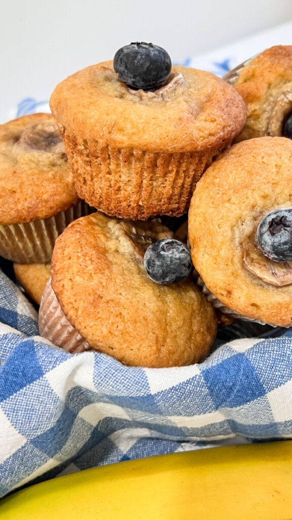  IMG_7478-576x1024 Blueberry Banana Muffins  