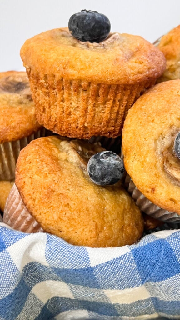  IMG_7481-576x1024 Blueberry Banana Muffins  