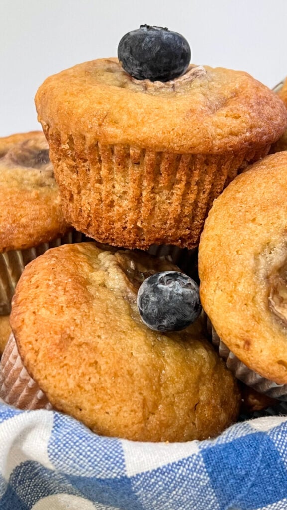  IMG_7484-576x1024 Blueberry Banana Muffins  