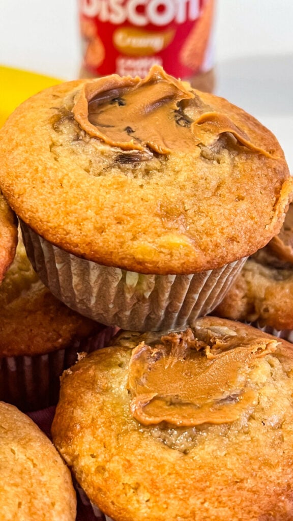  IMG_7509-576x1024 Biscoff Banana Muffins  
