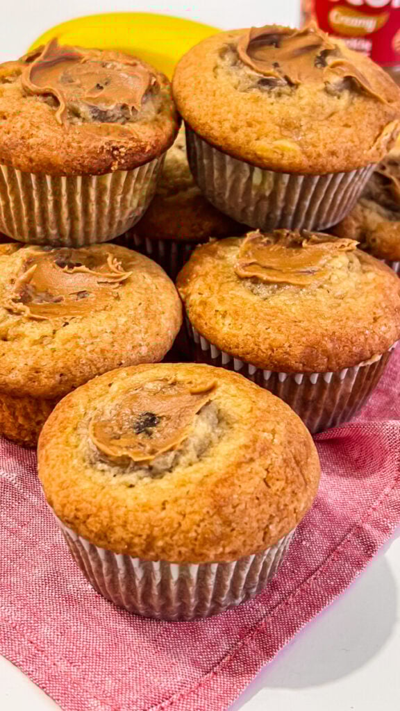  IMG_7520-576x1024 Biscoff Banana Muffins  