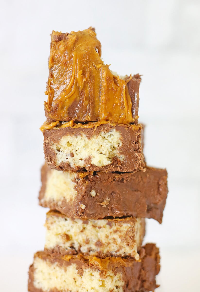  2G0A7871 Rice Krispies Treat Peanut Butter Chocolate Fudge  