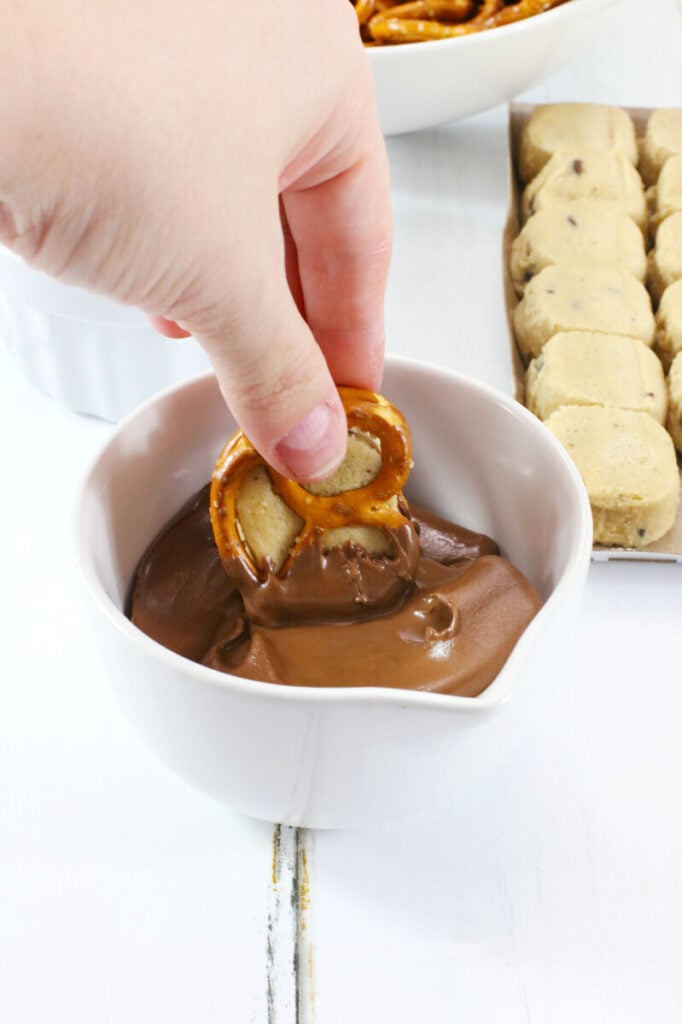  2G0A9670-682x1024 Cookie Dough Pretzel Bites  