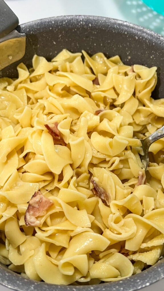  IMG_0116-576x1024 Ham and Cheese Butter Noodles  
