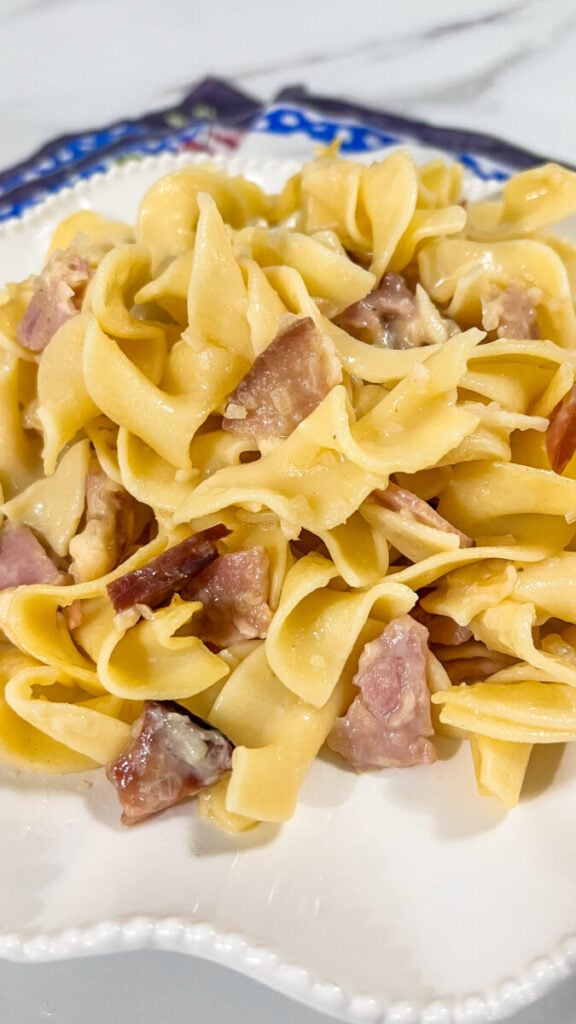  IMG_0197-576x1024 Ham and Cheese Butter Noodles  