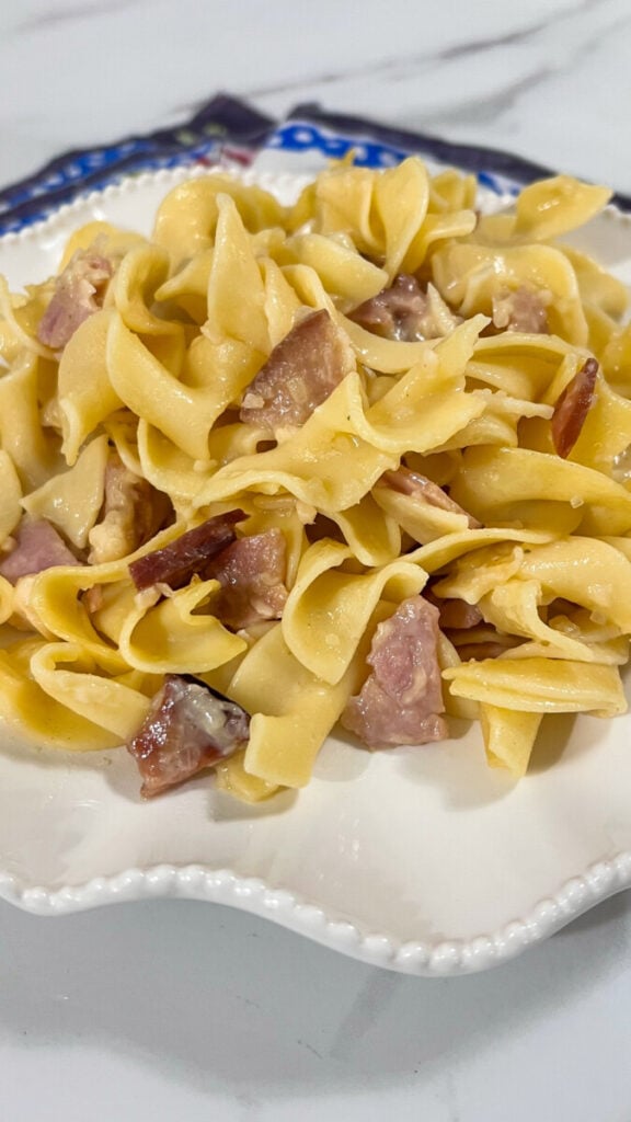  IMG_0198-576x1024 Ham and Cheese Butter Noodles  