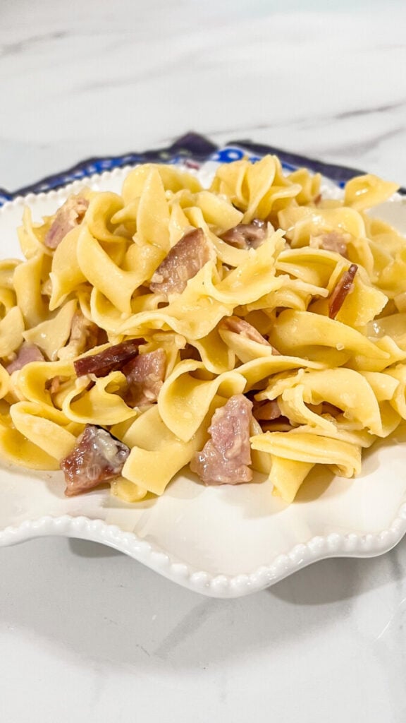  IMG_0204-576x1024 Ham and Cheese Butter Noodles  