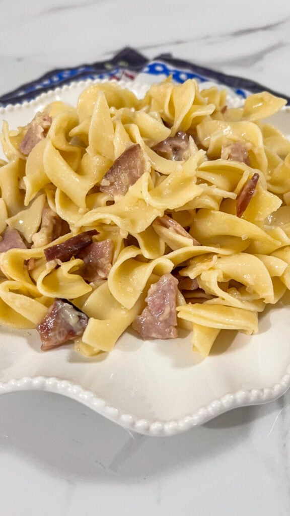  IMG_0205-576x1024 Ham and Cheese Butter Noodles  