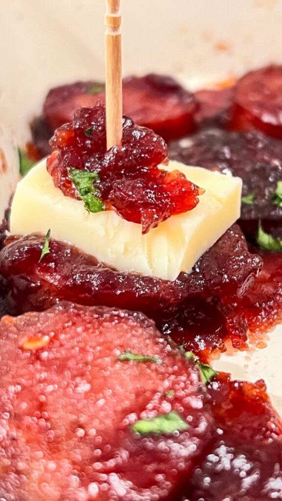 IMG_0623-576x1024 Sheet Pan Smoked Sausage Cranberry Bites