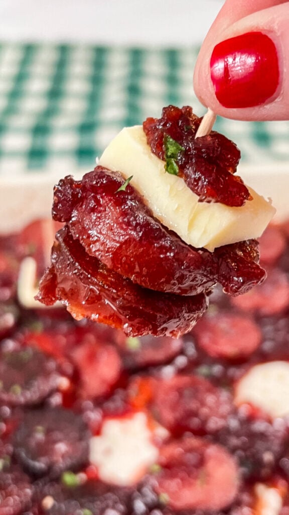 IMG_0632-576x1024 Sheet Pan Smoked Sausage Cranberry Bites