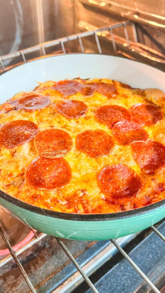  IMG_1384-576x1024 Homemade Deep Dish Pepperoni Pizza  