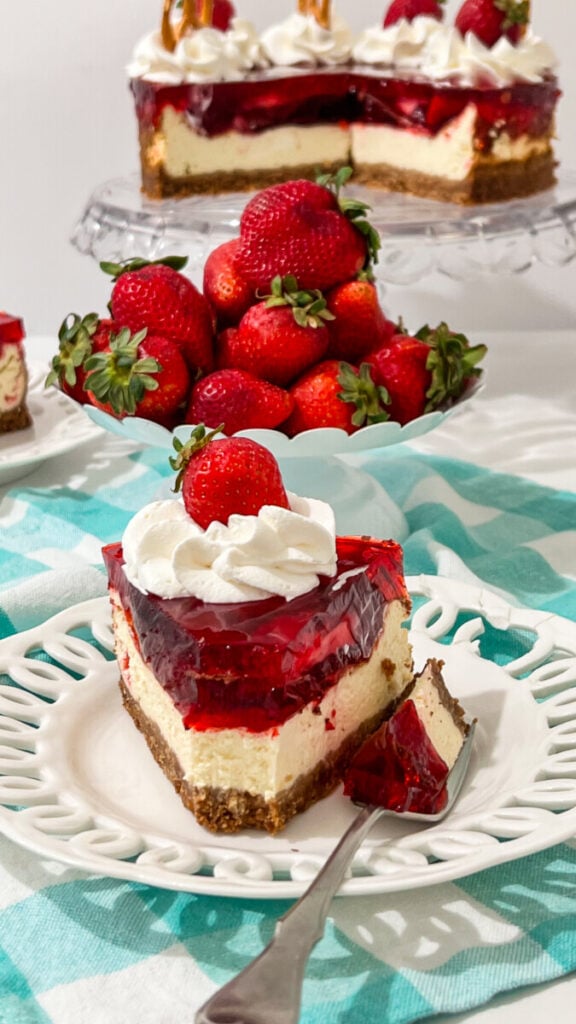 IMG_2296-576x1024 Strawberry Pretzel Salad Cheesecake