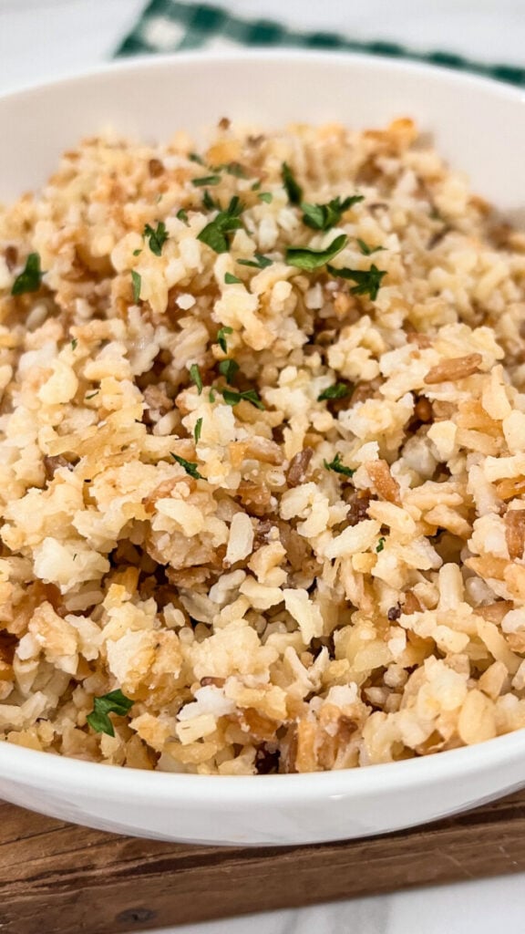 IMG_2642-1-576x1024 Copycat Texas Roadhouse Seasoned Rice
