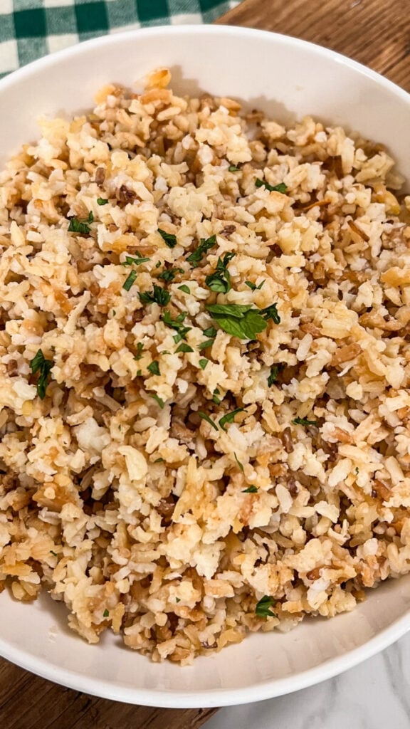 IMG_2648-576x1024 Copycat Texas Roadhouse Seasoned Rice