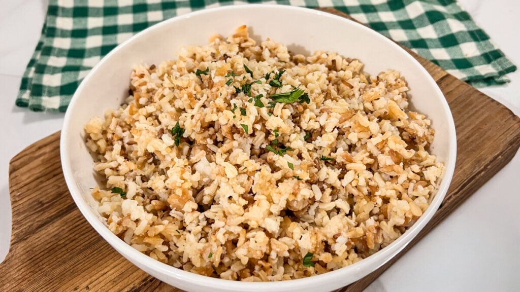IMG_2658-1024x576 Copycat Texas Roadhouse Seasoned Rice