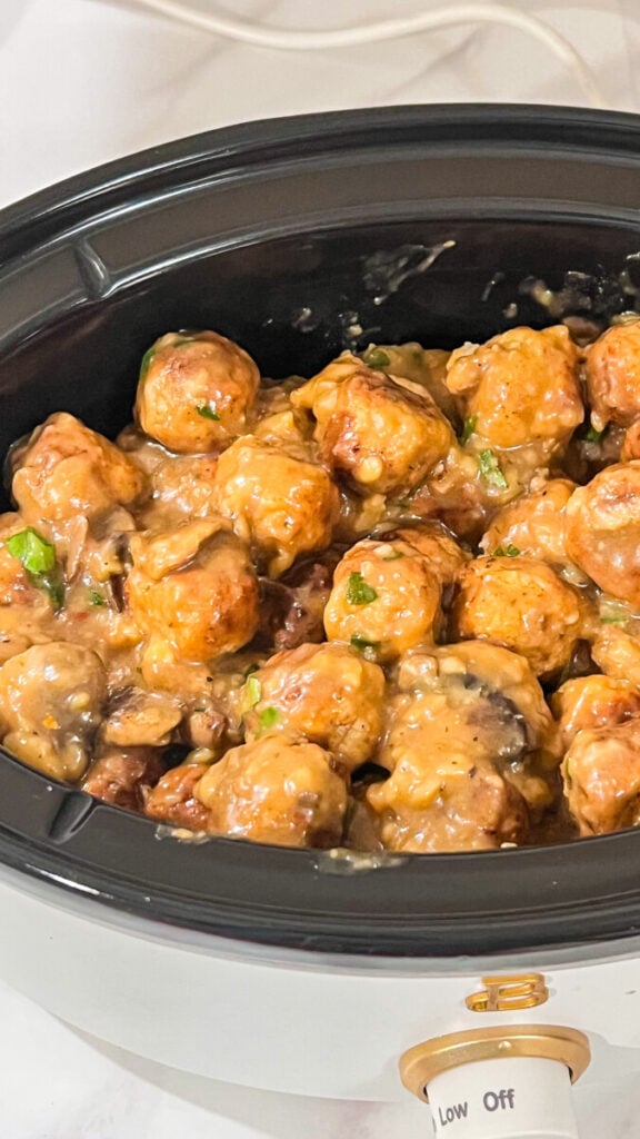 IMG_2828-576x1024 Crock Pot Salisbury Steak Meatballs