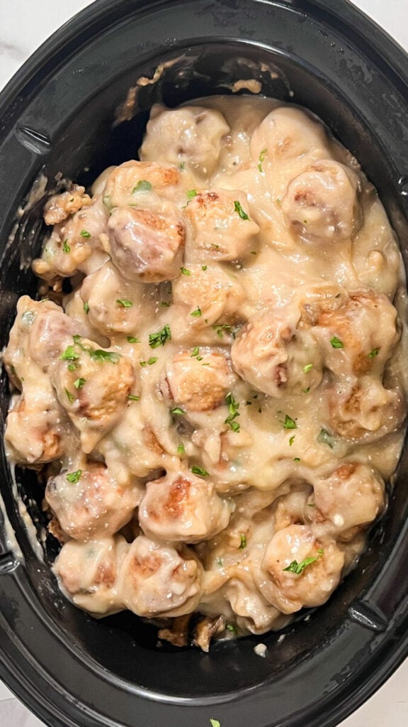  IMG_2976-1-576x1024 Crock Pot Swedish Meatballs  